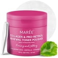 thumbnail image 1 of Almohadillas de tóner MAREE Colágeno con retinol, antienvejecimiento, iluminadoras, 1 of 9