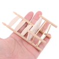 thumbnail image 4 of Modelismo Silla de para Dollhouse 1:12 Madera natural, 4 of 9