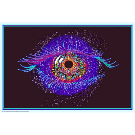 Studio B Cosmic Eye Non-Flocked Blacklight 36" x 24" Poster