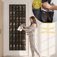 thumbnail image 4 of UHIAGREE Over the Door Shoe Organizer,Hanging Shoe Rack with 40 Large Breathable Mesh Pockets(Black), 4 of 7