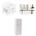 thumbnail image 1 of 1:12 Casa Muebles Conjunto Congelador Sillas De Juguete, 1 of 8