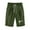 Army Green, variant on Ladies Shorts,2023 Summer Drawstring Elastic Waist Bermuda Shorts Casual Knee-Length Dandelion Print Shorts,Linen Shorts for Womens Pockets Five Point Trousers