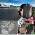 thumbnail image 5 of XUKEY Lumbar Support Pillow for Car Seat Back Support Backrest Cushion Pad Black, 5 of 10