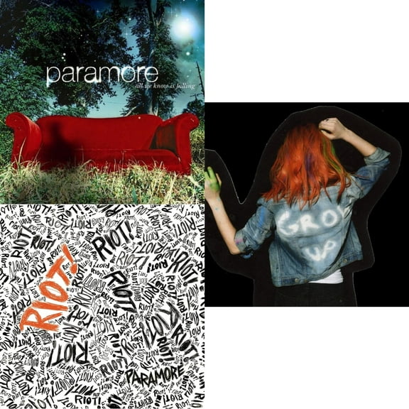 All We Know Is Falling & Riot! (Fbr 25Th Anniversary Edtion/Silver LP Vinyl) & Paramore (2LP)