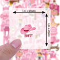 thumbnail image 6 of 35pcs-50pcs Western Stationery Stickers Cowboy Kids Stickers Pink Children Stickers for Laptops Suitcases Notebooks, 6 of 9