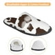 thumbnail image 3 of Fotbe Brown Cow Pantuflas Peludas para Mujer con Estampado, Zapatillas de Peluche, Zapatos de Invierno para Casa, Uso Interior y Exterior-Large, 3 of 8