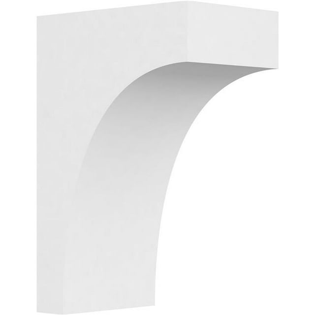 Ekena Millwork CORP05X08X12STO Standard Stockport Architecture Grade PVC Corbel - 12 x 5 x 8 Po