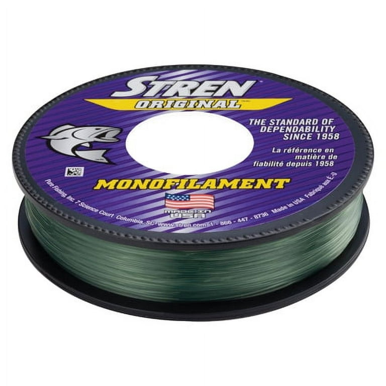 Stren Original®, Lo-Vis Green, 14lb  6.3kg Monofilament Fishing Line 