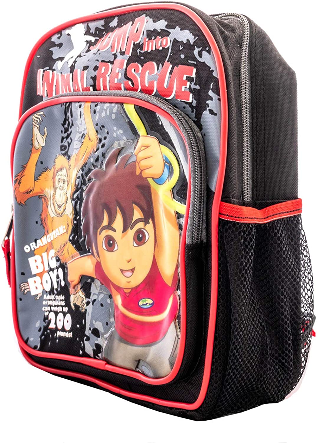 Go Diego Go Mini Backpack (10 Inch) - Jump Into Animal Rescue - image 3 of 3