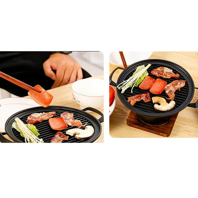 BBQ Grill Réchaud à Alcool pour une Personne Réchaud Triangulaire Léger Barbecue Grill Four Extérieur Outils Grand