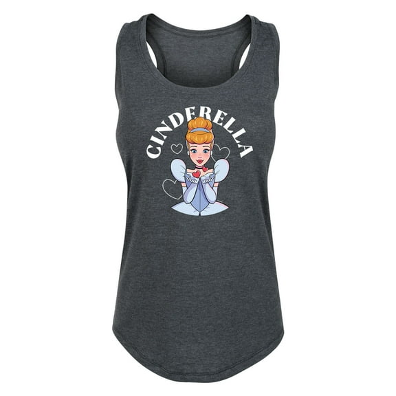 Disney Princess - Cinderella Kiss - Women's Racerback Tank Top