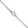thumbnail image 3 of Stainless Steel Snake Chain Necklace Chisel Polished .90 mm 16 inch 0.9, 3 of 4