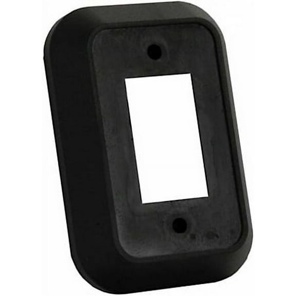 1 pack-JR Products 13495 RV Single Switch Wall Spacer - Black