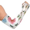 thumbnail image 2 of Manches de Protection Solaire UV avec Trou pour Pouce Motif Fleur Manches de Compression Rafraîchissantes pour Baseball Cyclisme Golf Pêche, 2 of 7