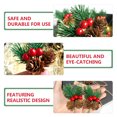 thumbnail image 5 of Zcyifa pine cones 20Pcs Berry Pine Cones Pine Needles Stems Picks Artificial Christmas Berries Decor for Crafts, 5 of 10
