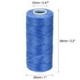 thumbnail image 2 of 55 Yards 150D/1mm Leather Sewing Polyester Waxed Thread (Sapphire Blue, 2 Pack), 2 of 5