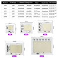 thumbnail image 4 of Chip LED SMD 2835 de 10 W, 20 W, 30 W, 50 W y 100 W, cuentas de luz de inundación de CA de 220 V a 240 V, lámpara de luz de inundación LED DIY para iluminación exterior, 4 of 5