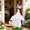 thumbnail image 4 of Ccwuwei Porch Goose Clothes, UV Resistant Festive Goose Clothes Set for 23 inch Porch Goose, Garden Statue Clothing Accessory, Outdoor Lawn Ornament Dress Up - White, 4 of 6