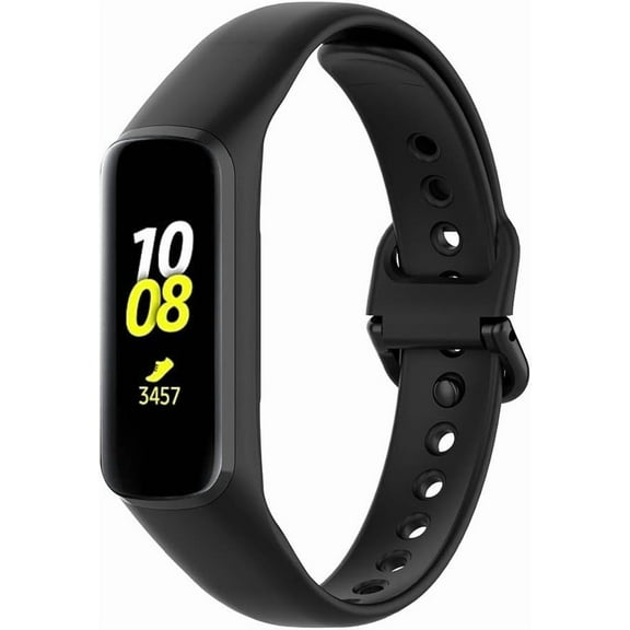 KOMI Compatible with Samsung Galaxy Fit2 SM-R220 Bands,Adjustable Soft Silicone Replacement Band Straps Wristbands Compatible with Samsung Galaxy Fit2 Fitness Smartwatch for Men Women