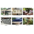 thumbnail image 6 of EdgeSeal Canvas Fabric, 60"W for Cushion, Awning, Tent, Marine, 100% Polyester, Coating, Blue, 6 of 6