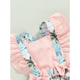 thumbnail image 5 of Bagilaanoe Newborn Baby Girl Rompers Print Sleeveless Backless Bodysuit 3M 6M 9M 12M 18M Infant Ruffle One Piece Jumpsuit, 5 of 9