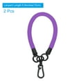 thumbnail image 2 of Uxcell Phone Lanyard Universal Polyester Wrist Lanyard with Lanyard Patch for Smartphone Deep Purple 2 Pack, 2 of 4