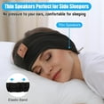 thumbnail image 2 of 2-Pack Sleeping Headphones Bluetooth 5.4 Headband Headband Headphones with Ultra-Thin Speakers, Headsets Headband for Side Sleepers Running Insomniac Travel Meditation, 2 of 6