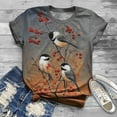 thumbnail image 2 of T-Shirt à Manches Courtes à Manches Courtes pour Femmes Imprimé Animal à Col Rond Tee-Shirt à Manches Courtes, 2 of 4