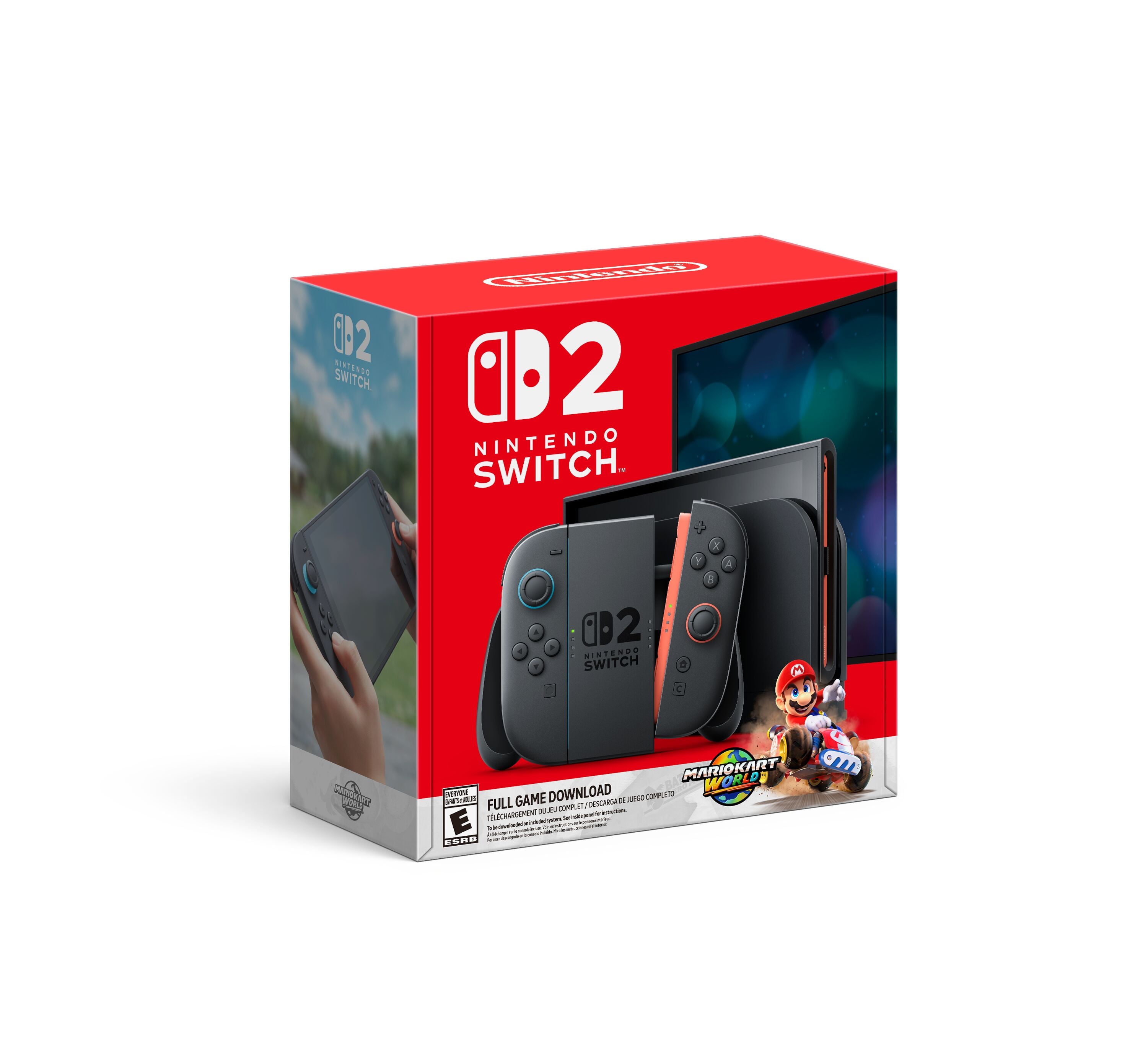 2025 Newest Nintendo Switch™ 2 + Mario Kart™ World Bundle