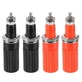 thumbnail image 4 of Terminal de conexión de 2 pares, conector de altavoz de amplificador de potencia de rosca M8, conector de jack de plátano de 1.73 pulgadas de longitud, 4 of 4