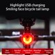 thumbnail image 5 of Para Bicicleta, Recargable Por Usb, Resistente Al Agua, Luces Traseras Para Bicicleta, 5 Modos De Iluminación, Luz Led De Advertencia Nocturna De Seguridad Vogacara OD012861-00, 5 of 6