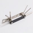 thumbnail image 3 of Práctico de reparación de bicicletas 12 en un, herramienta de llave , accesorios de material acero inoxidable, mini set de bolsa para mantenimiento d Cola reparación de bicicletas, 3 of 8