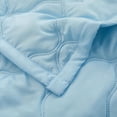 thumbnail image 7 of IMossad Cooling Blankets Blue Cotton/Spandex Cooling Quilt, 60 in x 80 in, 7 of 7