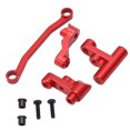 thumbnail image 3 of Piezas de actualización de automóviles RC, Conjunto de dirección RC Conjunto de dirección de aluminio para reemplazo de camiones de rally Bloques de dirección RC Operación suave, 3 of 14