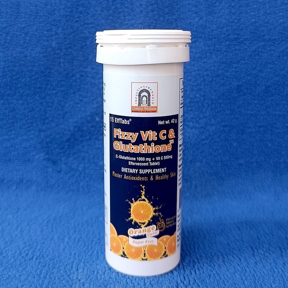 Fizzy Vit C & Glutathione Effervescent Tablets - Walmart.com