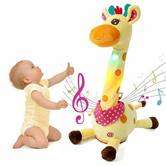 Dancing Toy,Deer Toy Repeat What You Say,Dancing Singing ToyTalking Repeating Toy Baby Plush Toy for Home Decor Brithday Children's Day Gifts