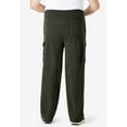 thumbnail image 2 of KingSize Men's Big & Tall Explorer Plush Fleece Cargo Pants, 2 of 6