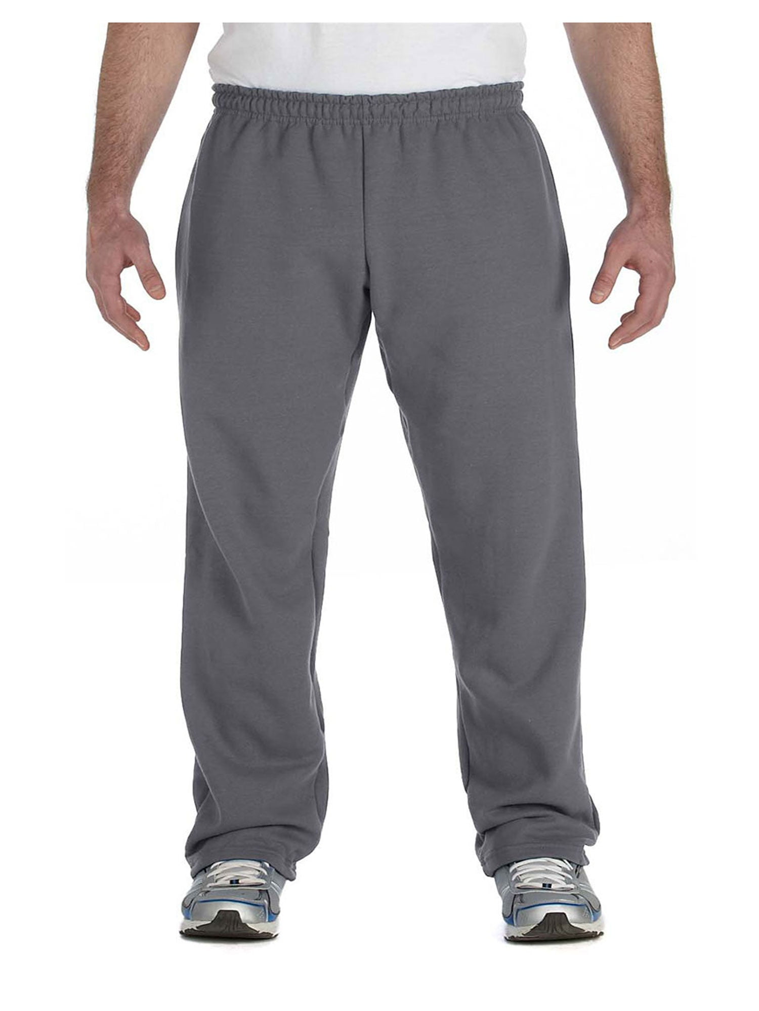 Gildan Men's Missy Fit Open Bottom Fleece Sweatpant, Style G18400 ...