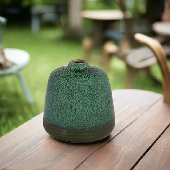 Evara Stoneware Flower Vase