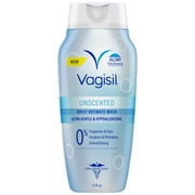 Vagisil Feminine Wash for Intimate Area Hygiene, Unscented,12 oz