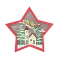 thumbnail image 2 of Christmas Star Decoration, Interesting Not Easy To Fade LED Star Shaped Ornament Attractive  for Home for Dining Table, 2 of 8