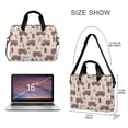thumbnail image 3 of FORMRS 16" Laptop Bag Carrying Sleeve Case with Handle Travel Shoulder Briefcase, Fire Truck Pattern, 3 of 8
