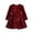 A-Red65, variant on Bobifish Toddler Girls Dress Long Sleeve Soft Velvet Sequin Pleated Warm Dress Stage Parties Girls Skirt