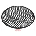 thumbnail image 3 of 12 Coche Altavoz Subwoofer Metal Negro Gofre Rejilla Protector Cubierta, 3 of 7