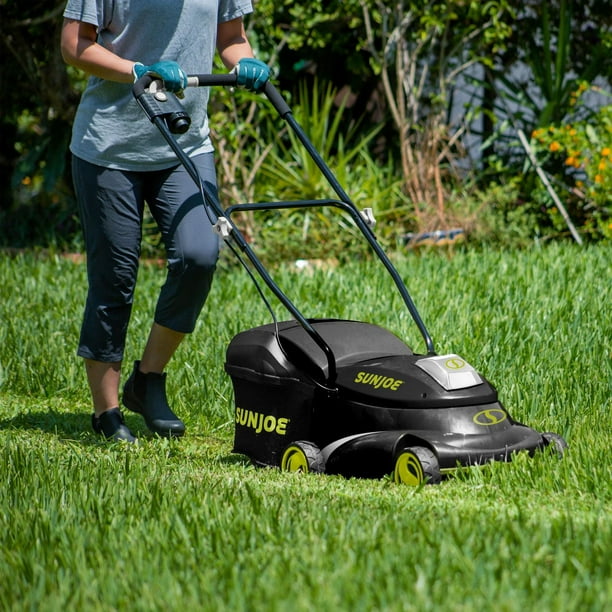 Sun Joe MJ401C Cordless Lawn Mower, 14 inch, 28V
