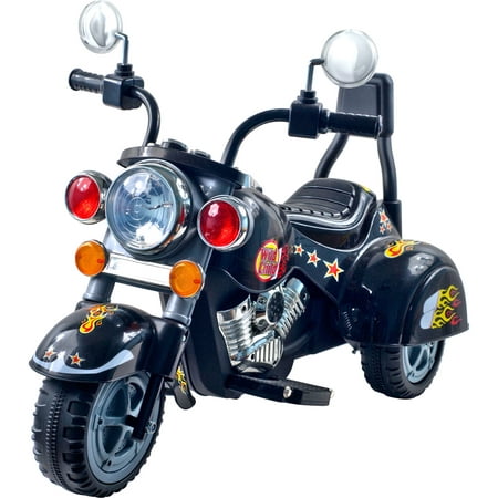 Ride on Toy, 3 Wheel Trike Chopper Motorcycle for Kids by Hey! Play! - Battery Powered Ride on Toys for Boys and Girls, 18 Months - 4 Year Old,