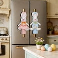 thumbnail image 2 of Refrigerator Handle Covers Set of 2, Easter Bunny Design Kitchen Appliance Handle Covers Washable for Fridge Oven Microwave, Decorative Protective Cover for Home Kitchen, 2 of 6