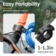 thumbnail image 5 of Candado para bicicleta Titanker, cable de 1/2 pulgada y 1,2 m, con combinación reajustable, 5 of 7