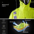 thumbnail image 5 of iCreek Reflective Safety Jacket High Visibility Rain Jacket for Men & Women( Yellow,L ), 5 of 6