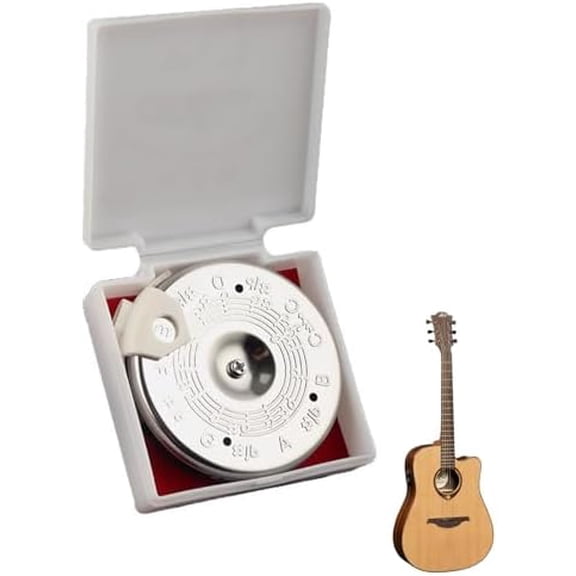 13 Tone Pitch Pipe,Pitch Pipe For Singers,Sensitive Pitch Pipe,Bass Tuner,Violin Tuner,Guitar Tuner,Chromatic Tuner,Ukulele Tuner With Storage Box For Guitar Bass Violin Ukulele Chromatic Tuning$